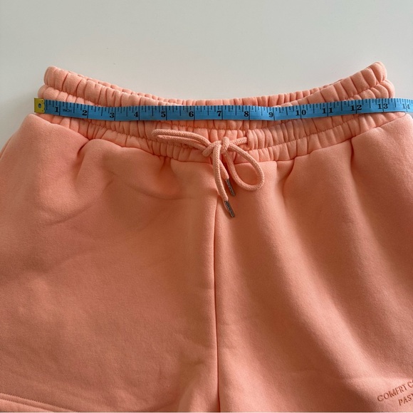 NWOT Comfrt Collection Pastel Edit Heavyweight Sweat Shorts - Coral - Picture 7 of 8
